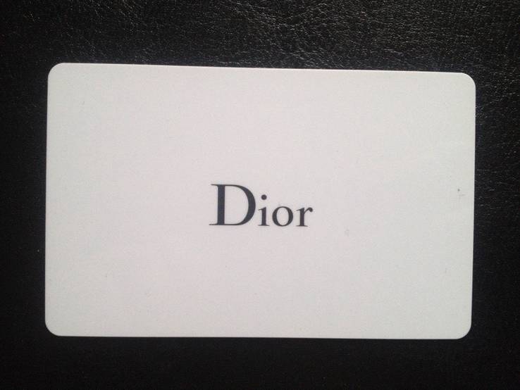 Дисконтная карта "Dior", фото №2