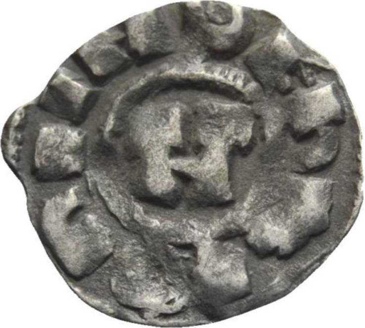 Денар. Италия Лукка Генрих III 11 век, фото №2