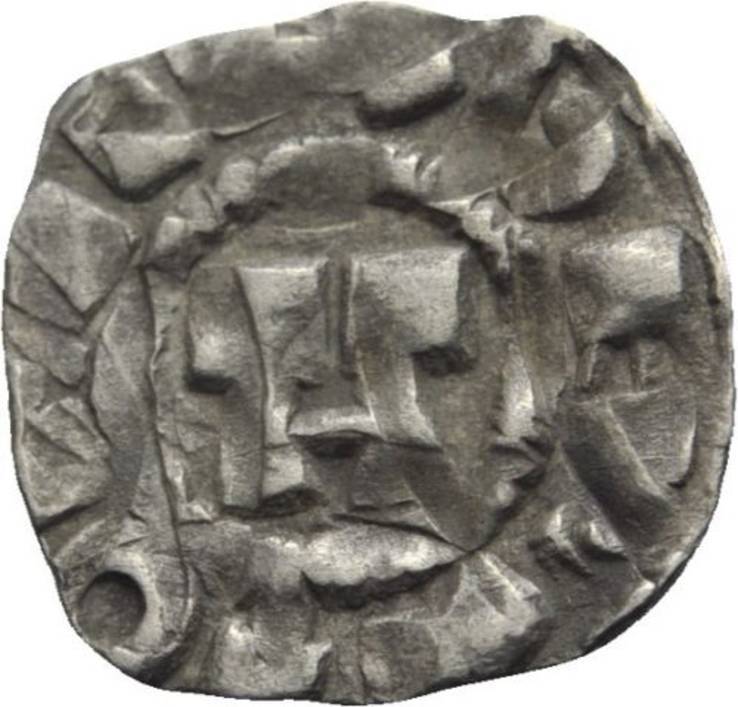 Денар. Италия Лукка Генрих III 11 век, фото №2