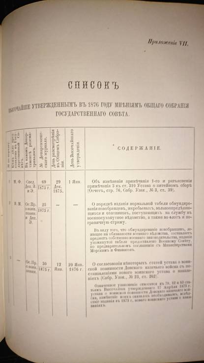 Отчет по Государственному Совету за 1876 год, фото №9