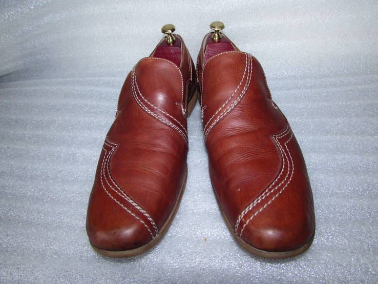 Туфли мужские натуральная кожа BERTIE Италия р 43, photo number 5