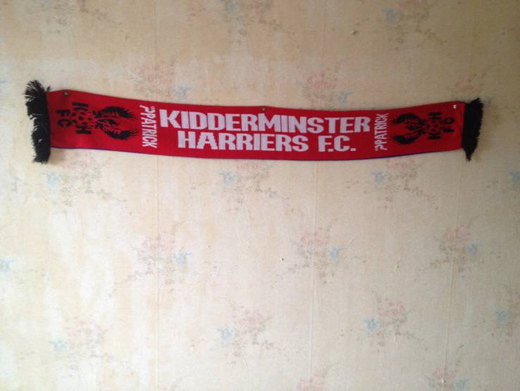 Футбольный шарф Kidderminster Harriers Football Club (Англия), numer zdjęcia 3