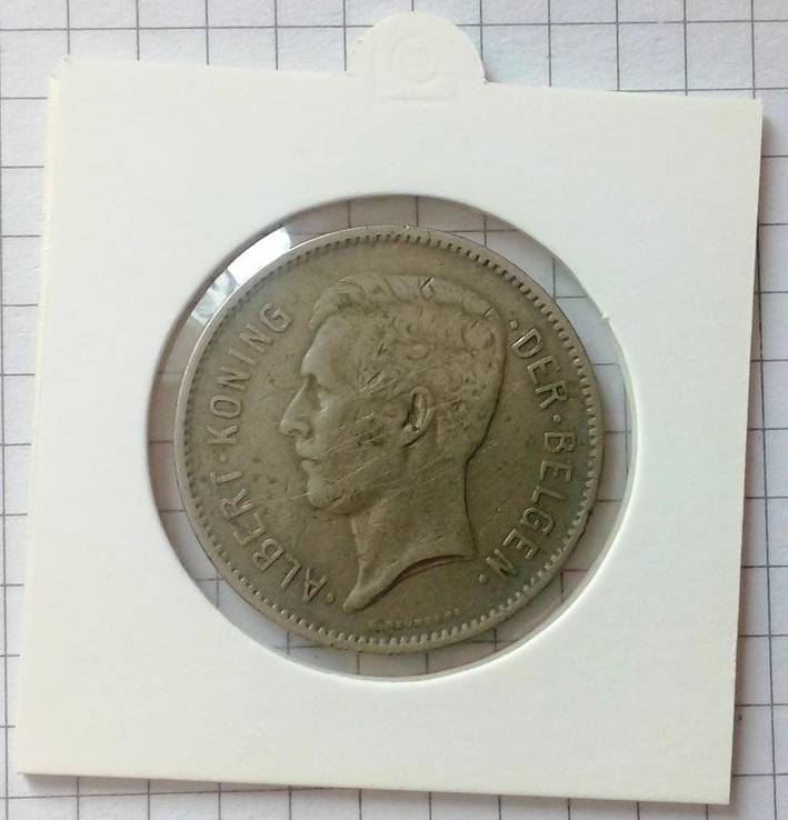 5 франков 1931 г. Бельгия, фото №4