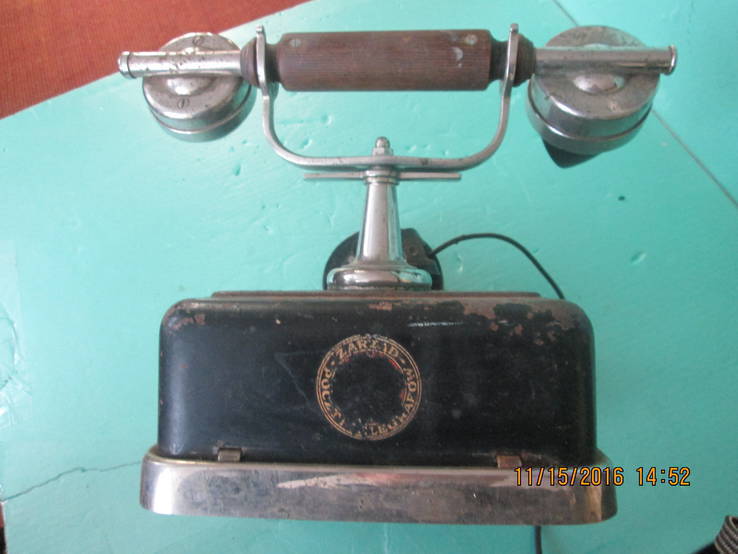 Телефон ретро,с отдельным старинным номеронабирателем, фото №8