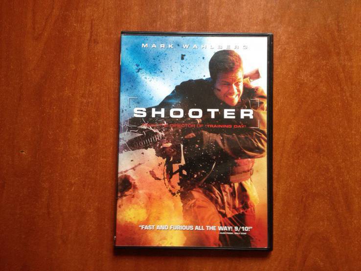 Оригинальный DVD диск "Shooter" (англ) - "Стрелок", numer zdjęcia 2