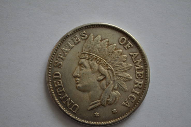 1 долар 1851 копия, фото №3