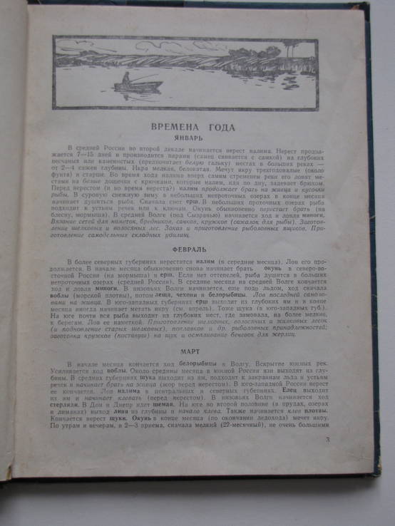 Сабанеев. Рыболовный календарь. 1960 г., фото №5