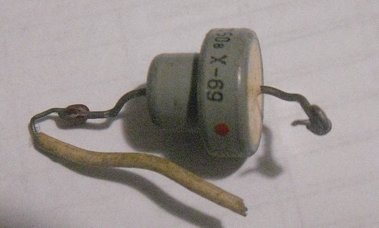 Танталовый конденсатор ОС ЭТО-1, 69г. Штамп ВП., фото №5