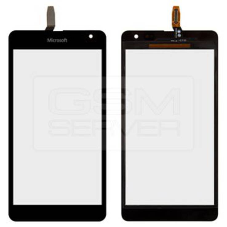 Сенсорный экран для мобильного телефона Microsoft (Nokia) 535 Lumia Dual SIM, черный