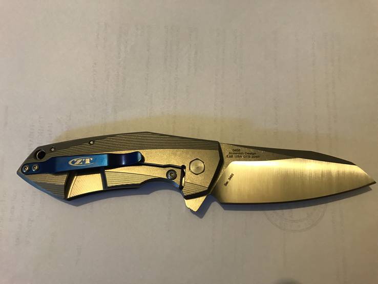 Нож Zero Tolerance 0456 Sinnkevich 204p Оригинал 100%, numer zdjęcia 4