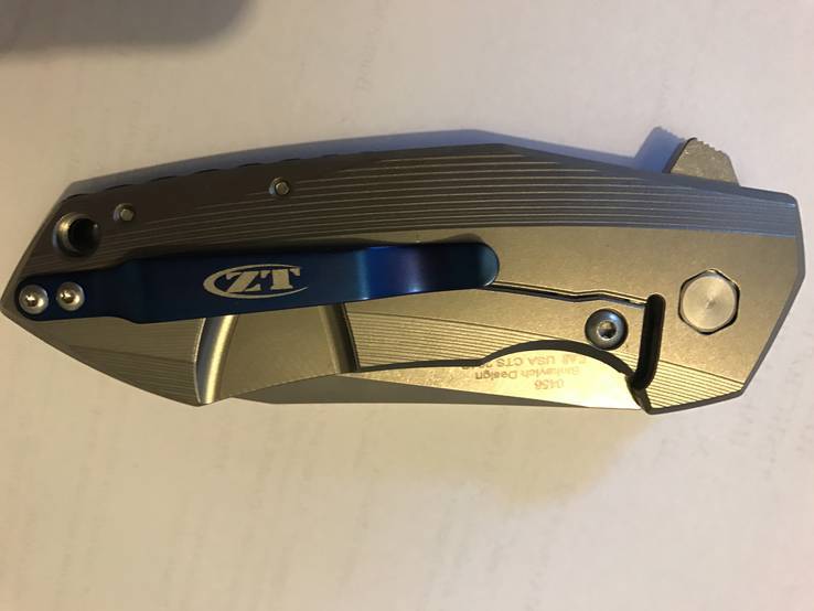 Нож Zero Tolerance 0456 Sinnkevich 204p Оригинал 100%, numer zdjęcia 8