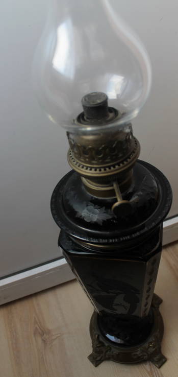Лампа керосиновая.Винтаж.19 век, фото №3