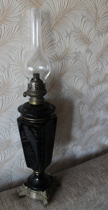 Лампа керосиновая.Винтаж.19 век, фото №5