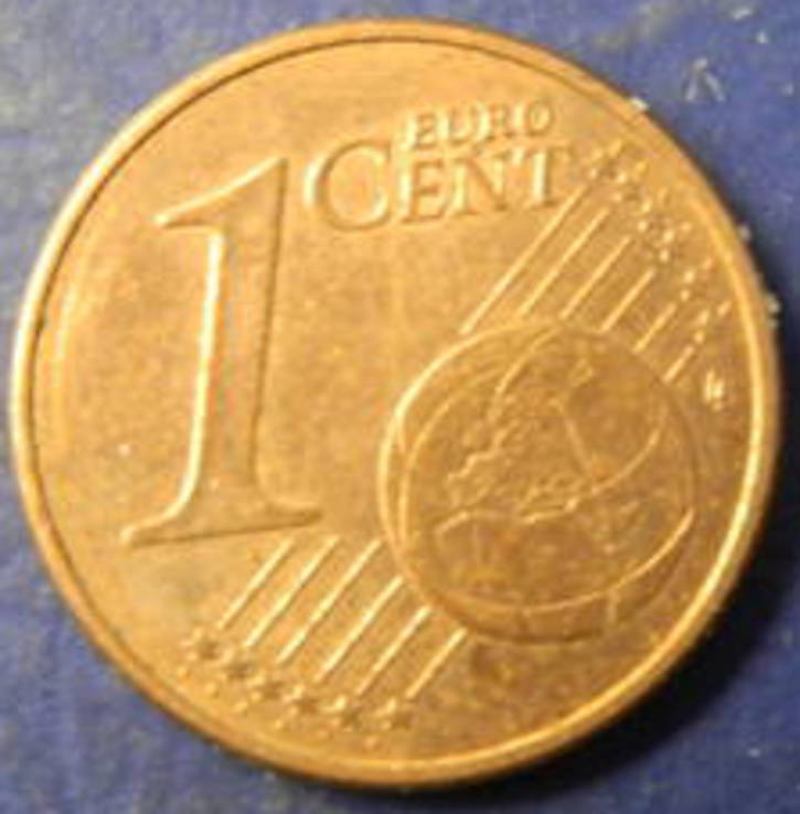 1 євроцент Німеччини 2002 J, фото №3