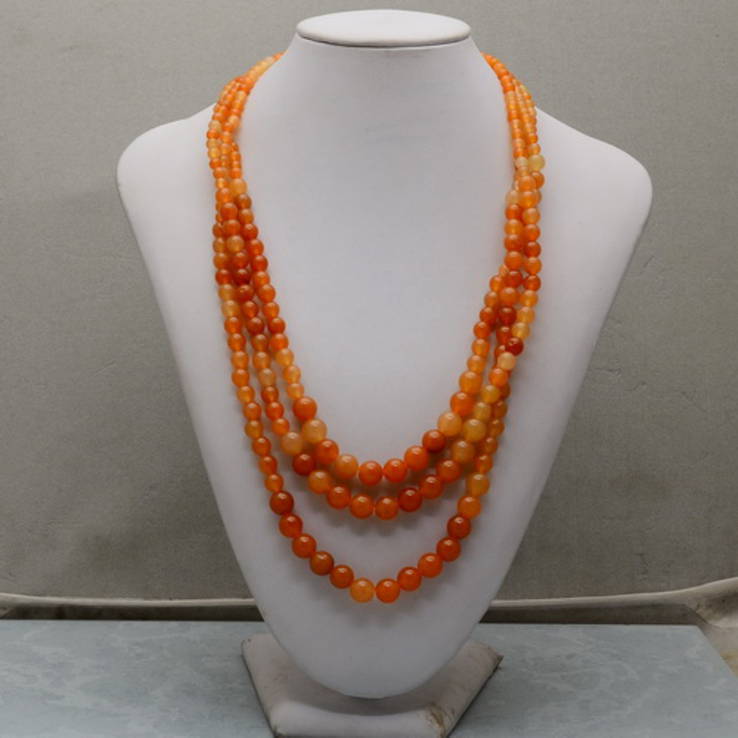Ожерелье из оранжевых авантюринов, фото №2