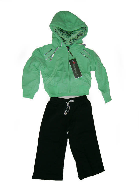 Трикотажный спортивный костюм для девочек фирмы Boulevard, размер L, numer zdjęcia 3