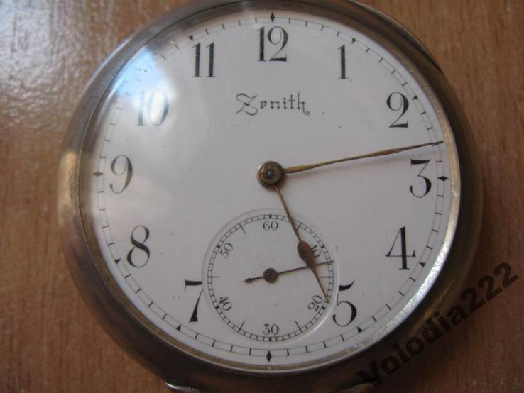 Швейцарський годинник ZENITH. Срібло., фото №3