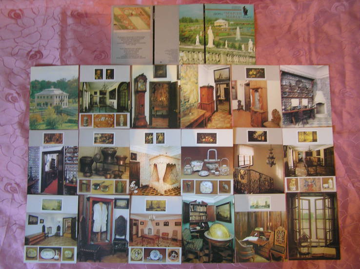 Комплект листовок 18шт "Дворец Марли"1989г, фото №2