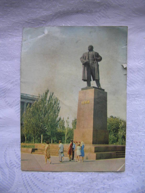 Пам’ятник В.І. Леніну в м.Миколаєві.1957.