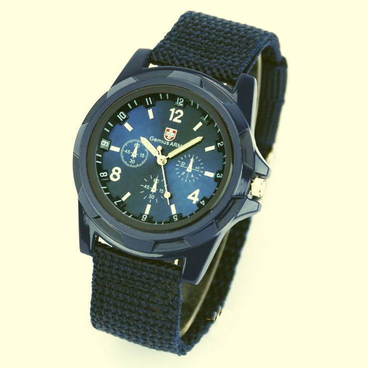 Наручные армейские часы Gemius Army, цвет синий, фото №5