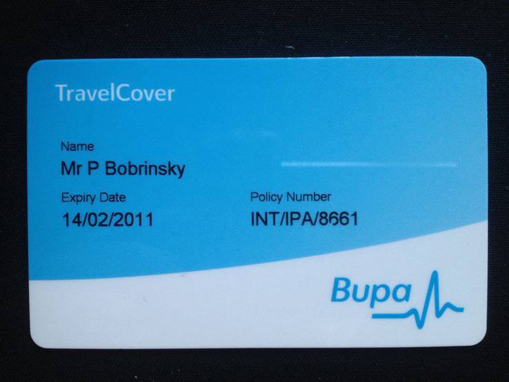 Дисконтная карта Bupa TravelCover (Великобритания), фото №2