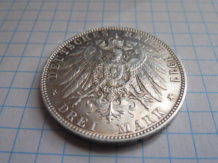 3 марки 1911г Германия, фото №3
