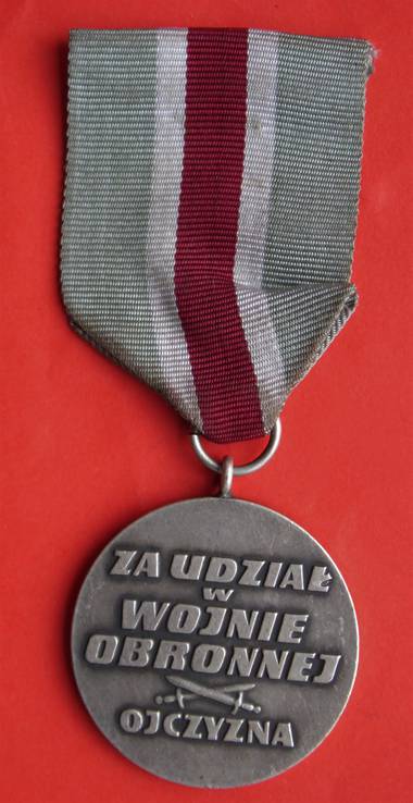 Медаль Польша За участие в оборонительной войне 1939, фото №5
