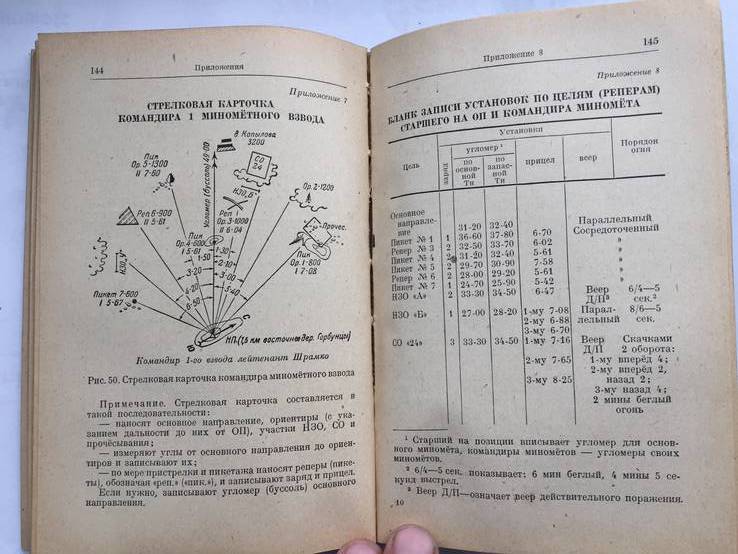 Наставление по стрелковому делу. НСД-44 82МБ.Батальоный миномет.1946г., фото №9