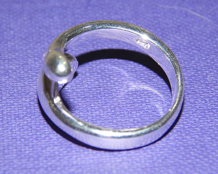 Оригинальное серебряное кольцо (стерлинг), фото №4