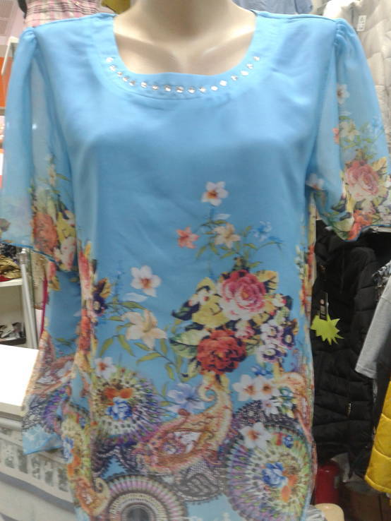 Блузка женская шифоновая.J-J-F., фото №2