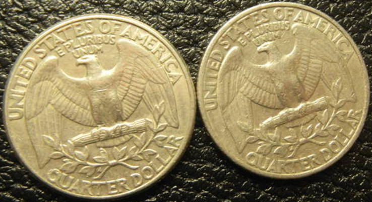 25 центів США 1978 (два різновиди), фото №3