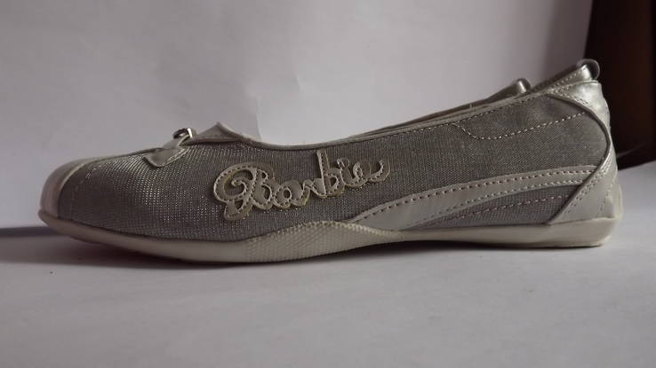 Туфли Barbie девочке серебро, фото №8