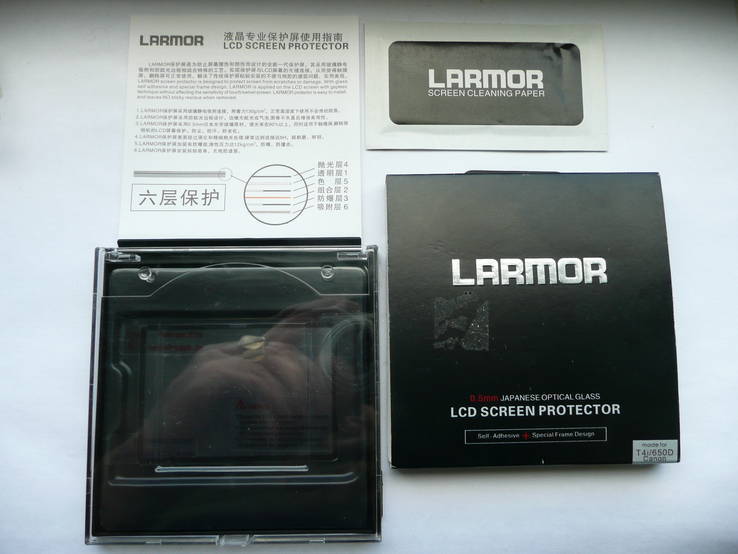 Защитный экран LARMOR LCD Screen Protector Canon 650D, фото №2