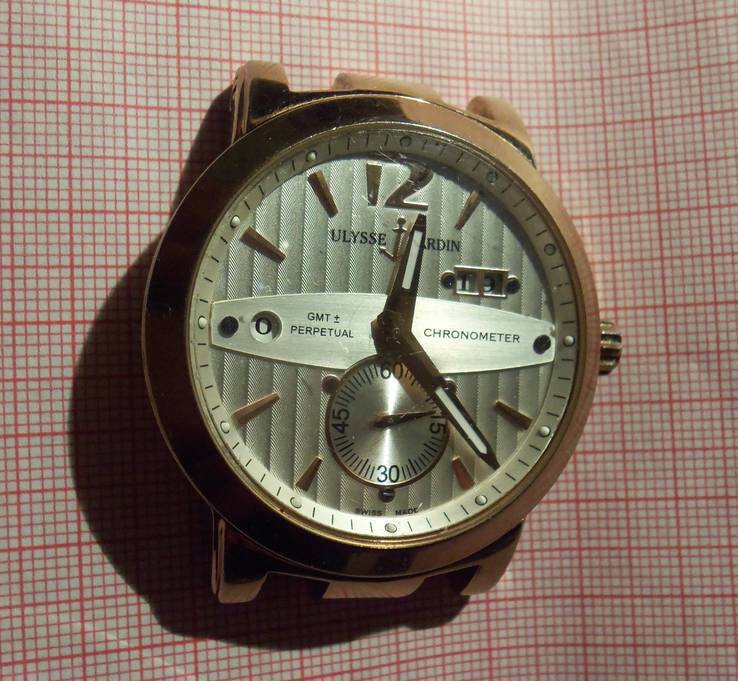 Часы Ulysse Nardin Executive Dual Time качественная реплика, фото №6