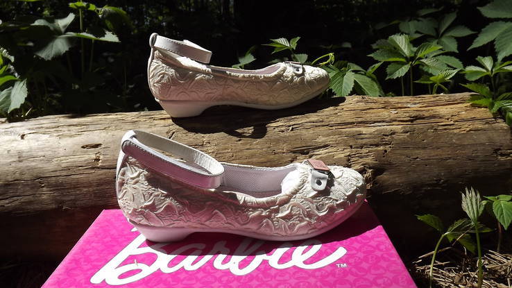 Туфли Barbie девочке кожаная стелька 34 размер, фото №13