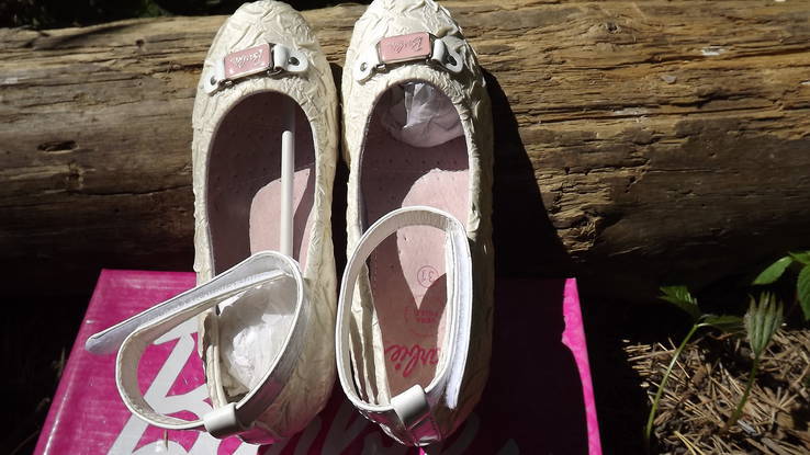 Туфли Barbie девочке кожаная стелька 34 размер, фото №15