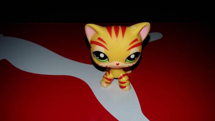 Кошечка lps стоячку LPS | Littlest Pet Shop | Hasbro)Тигрица, фото №2