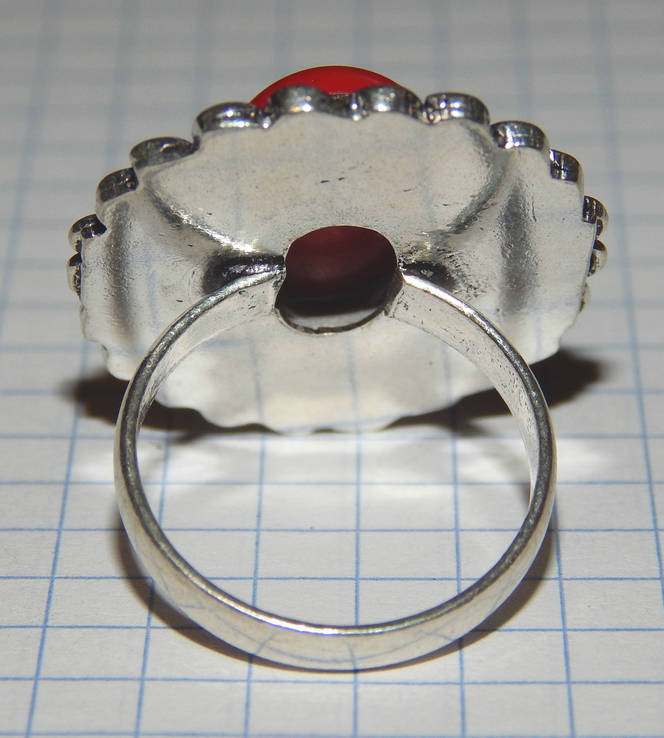 Коралловое кольцо, фото №6
