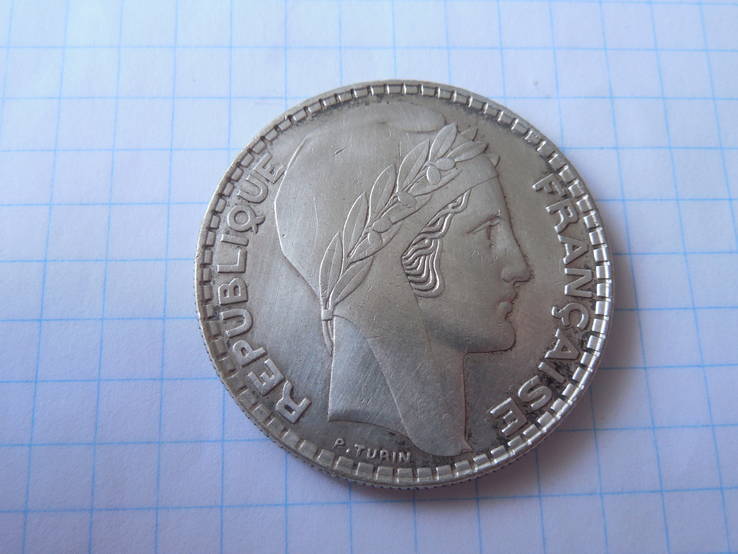 20 франков 1938г Франция