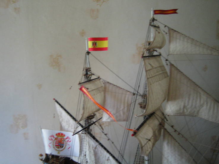 Модель корабля - линкор "Сан Фелипе", фото №7