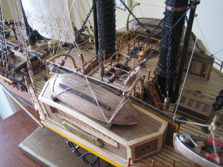 Модель корабля - пароходофрегат "Владимир", фото №7