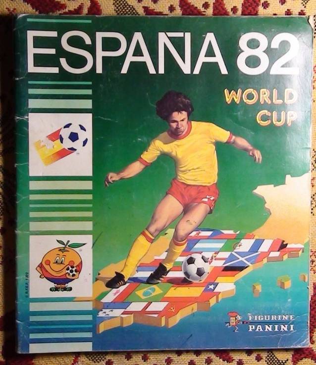 Чемпионат мира по футболу - 1982, наклейки "Панини", 270 из 427 шт., оригинал