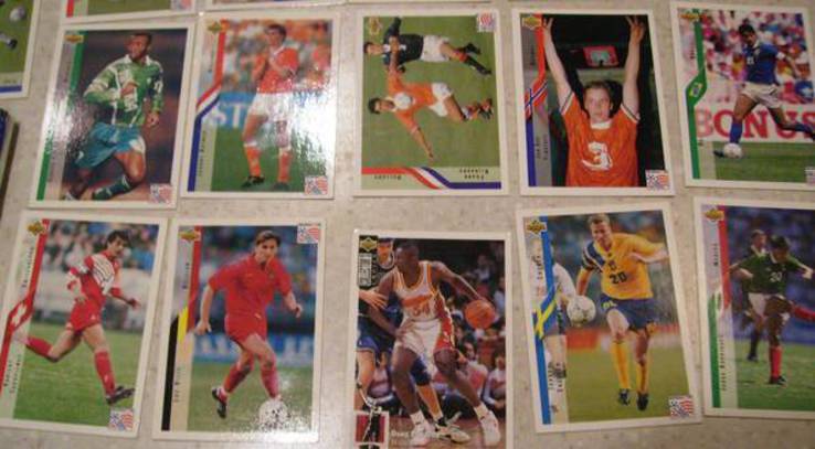 Коллекционные карты Upper Deck World Cup USA '94 (21 карта), фото №4