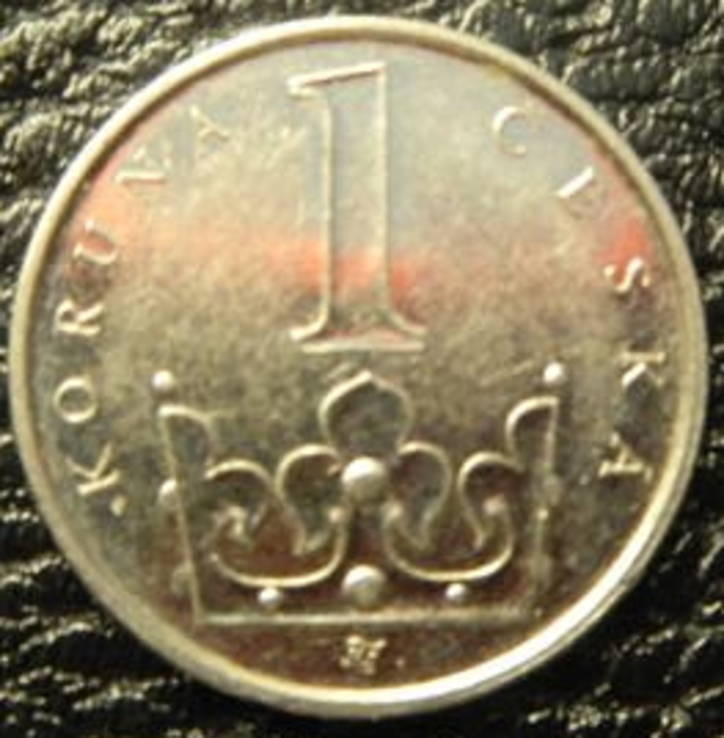 1 крона Чехія 2003, фото №2