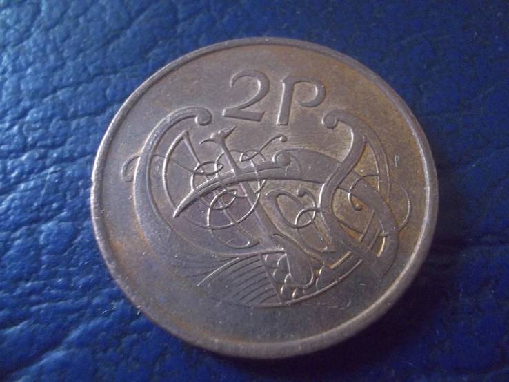 2 пенні 2000 року.  Ірланлія (Мілленіум), фото №2