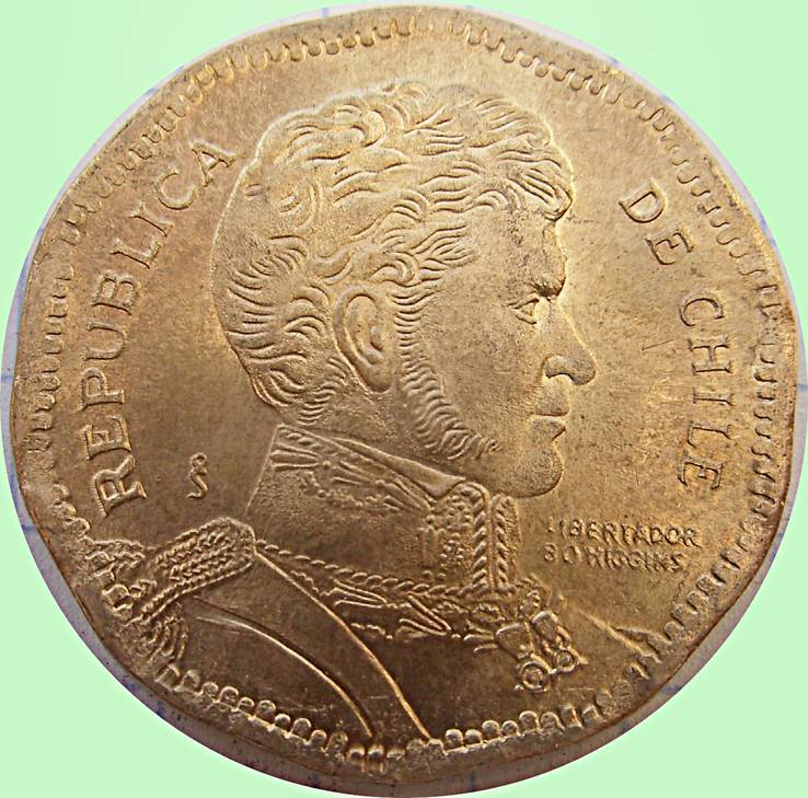 142. Чили 50 песо, 2002 год