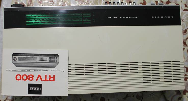 Винтажный стерео ресивер Grundig RTV 800, numer zdjęcia 4