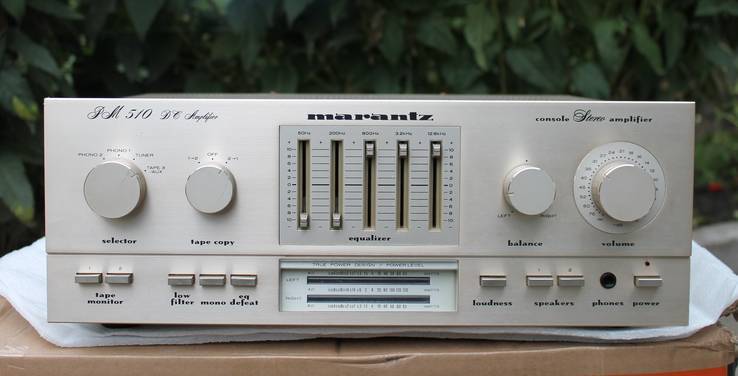 Усилитель и тюнер  MARANTZ PM-510 DC+Marantz ST-310, фото №4