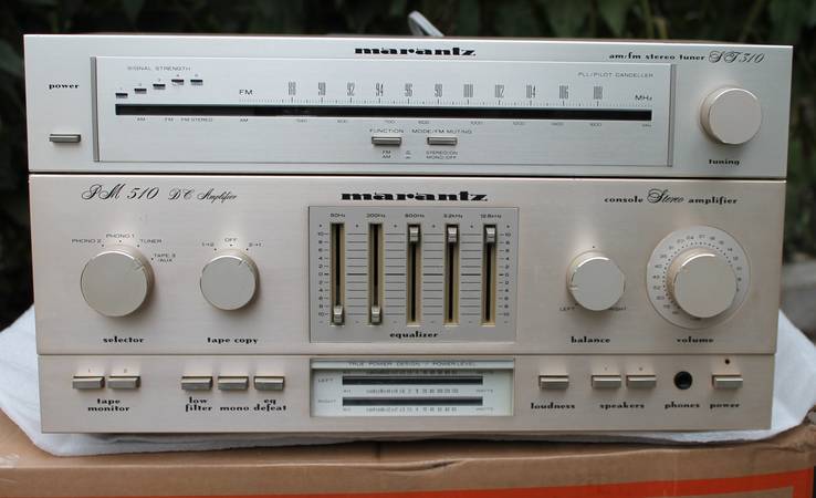 Усилитель и тюнер  MARANTZ PM-510 DC+Marantz ST-310, фото №7