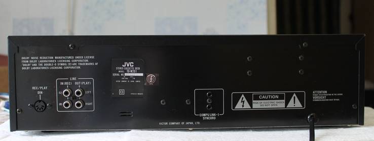 Двухкассетная дека JVC TD-W201, photo number 5